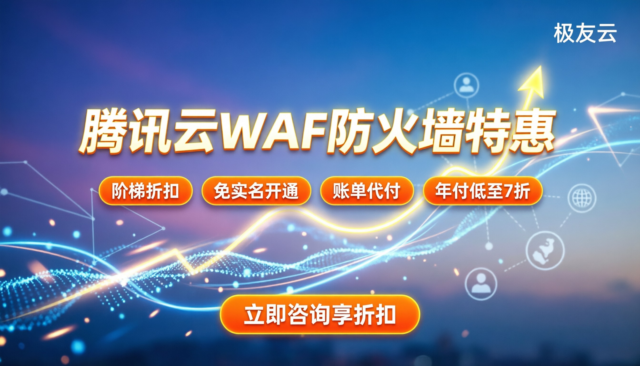 腾讯云WAF防火墙收费:代理怎么买更划算?