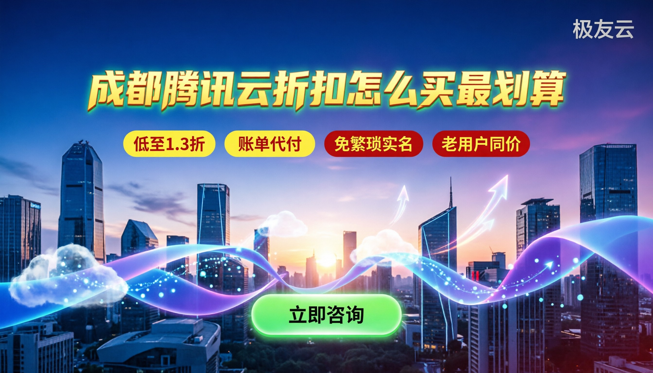 成都腾讯云折扣:最新价格怎么买最划算?