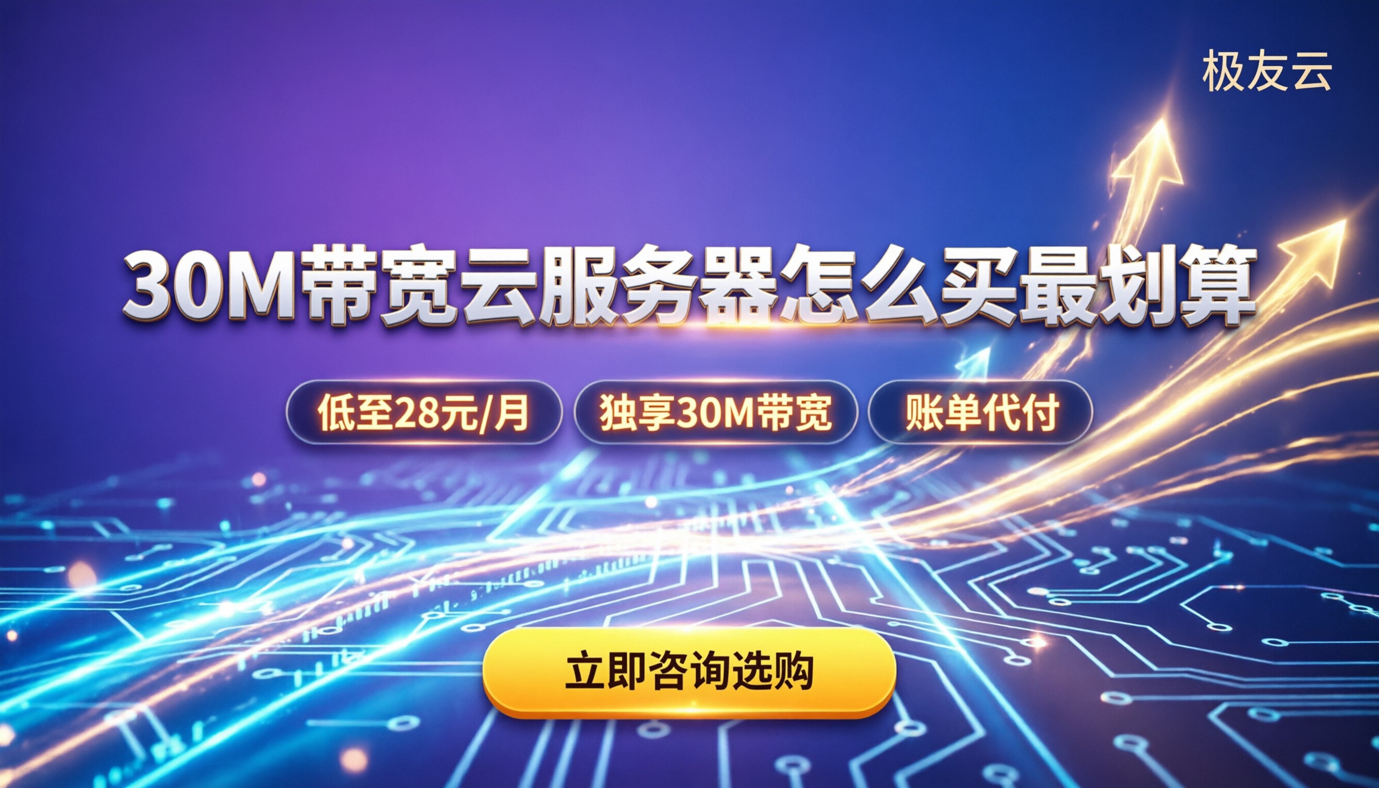 腾讯云服务器30m带宽的价格:今年怎么买最划算