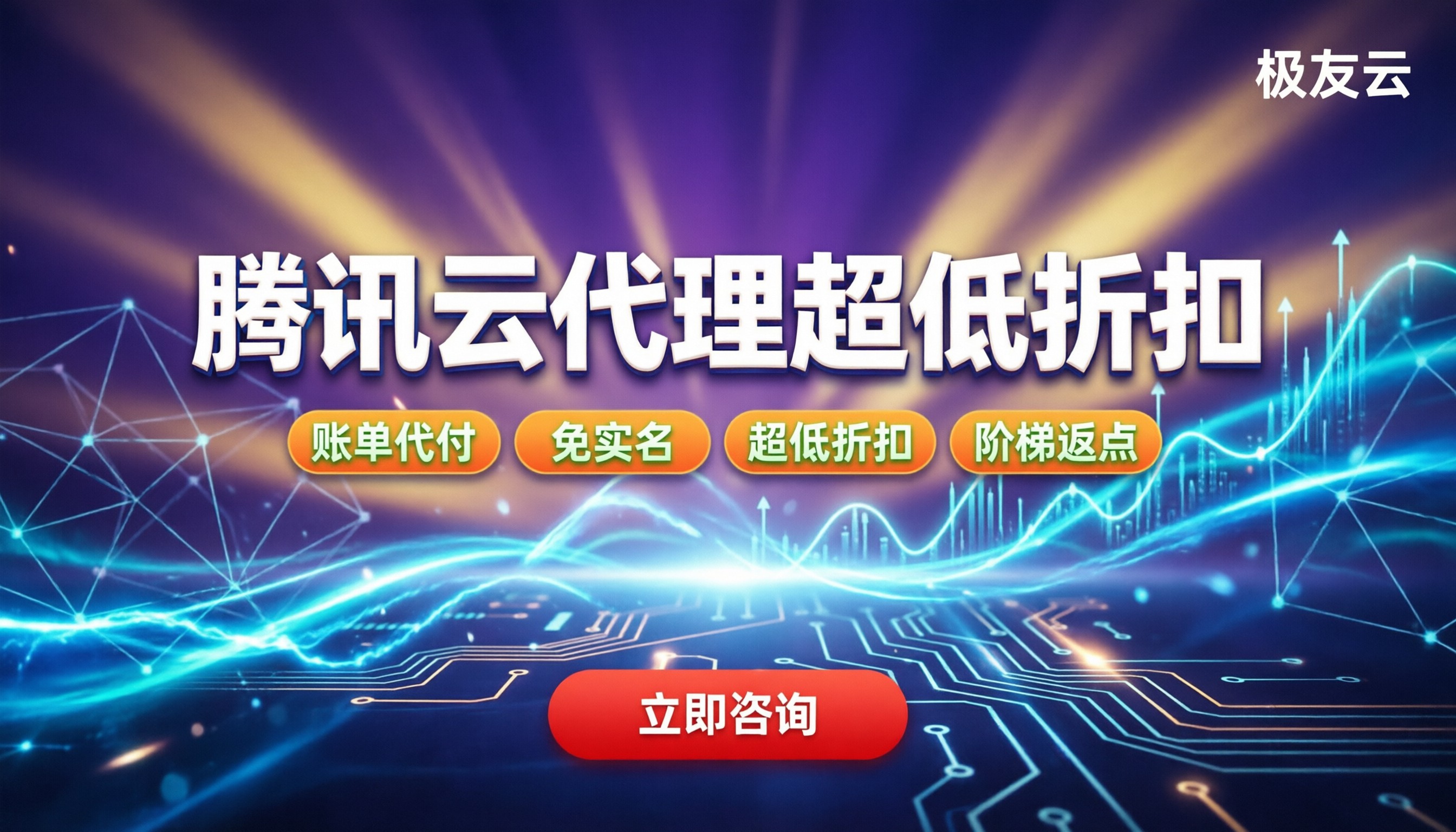 腾讯云代理一年返点多少钱:今年折扣到底怎么算?