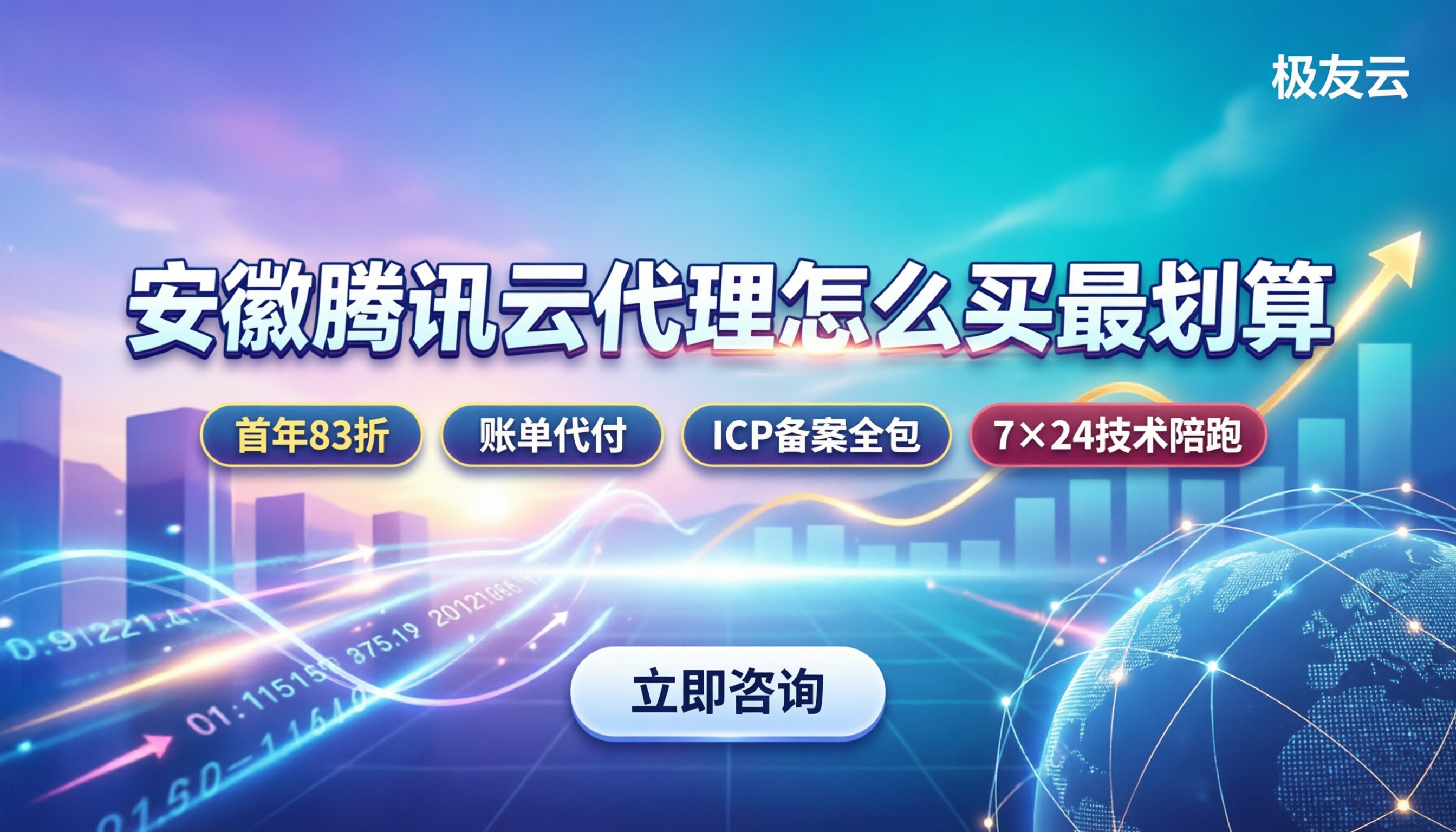 安徽腾讯云代理怎么选:今年折扣多少怎么买最划算