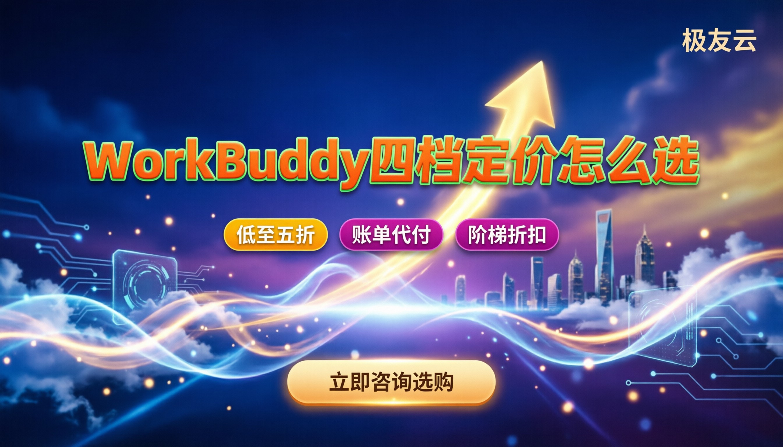 WorkBuddy租赁费用:最新四档定价怎么买最划算