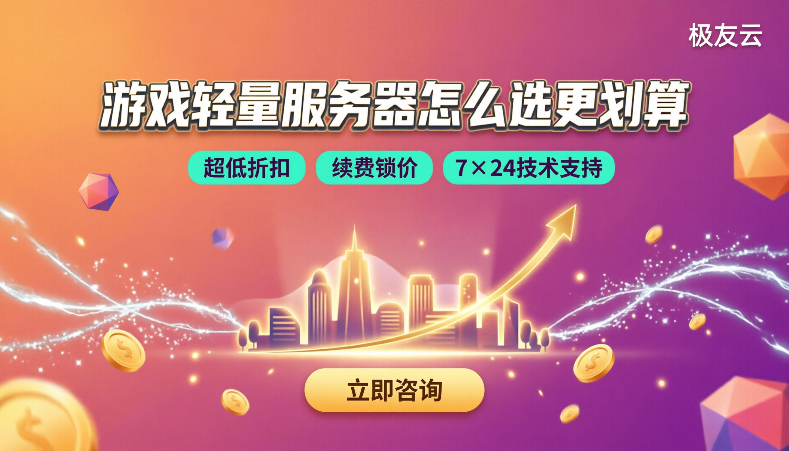 腾讯云游戏轻量服务器报价:怎么选更划算?