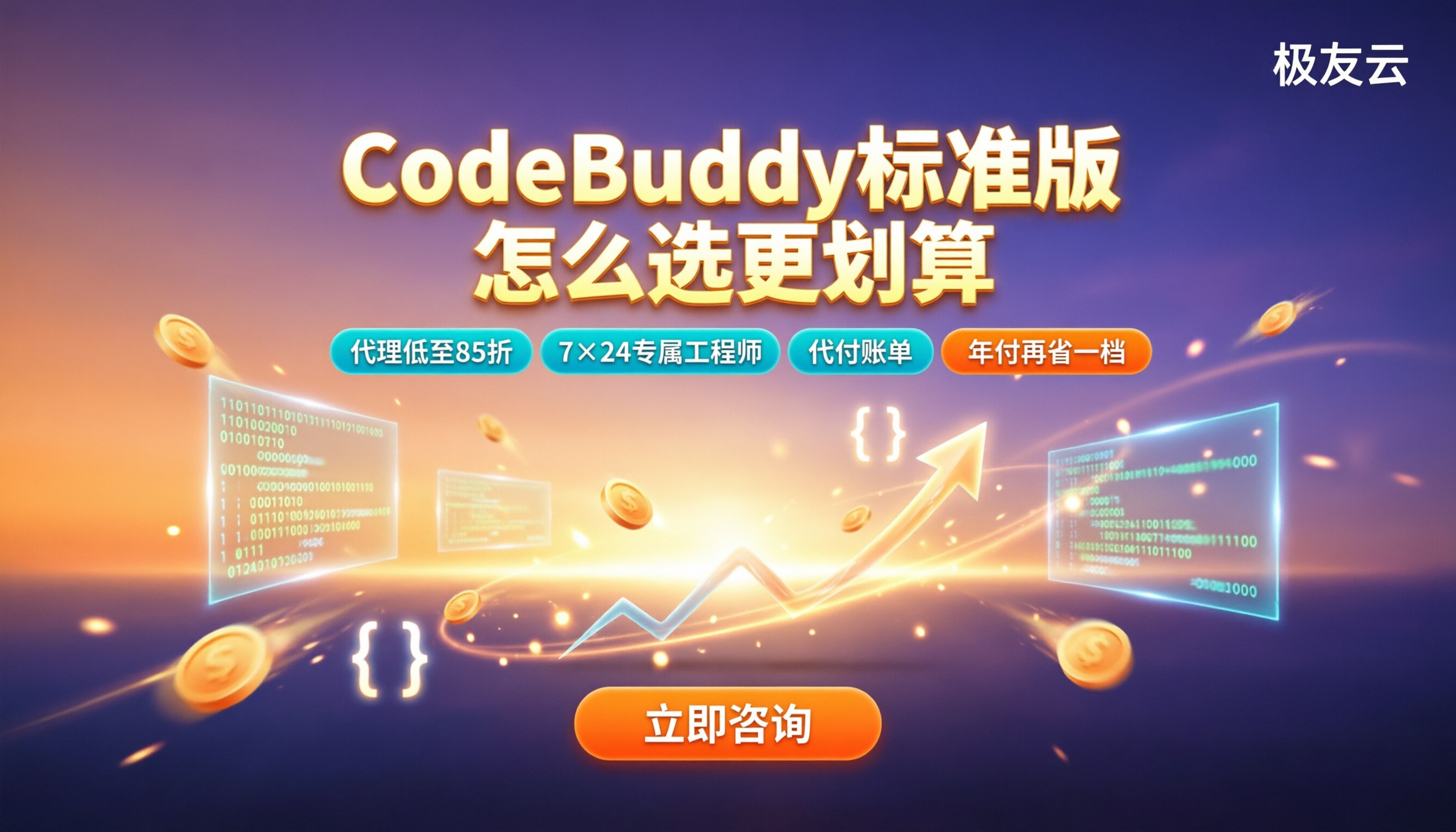 CodeBuddy标准版费用:怎么选更划算?