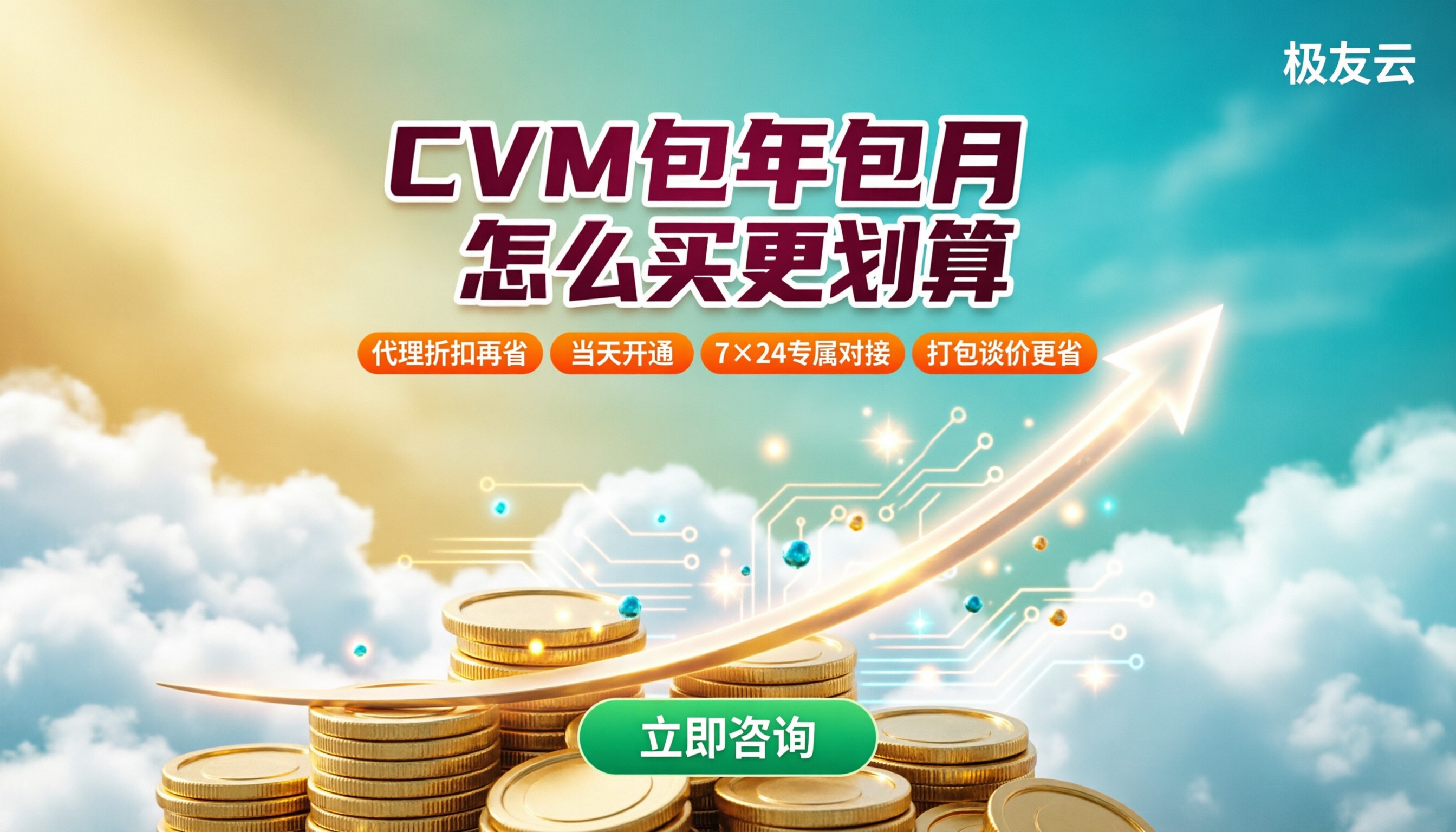 腾讯云CVM包年包月价格：怎么买更划算？
