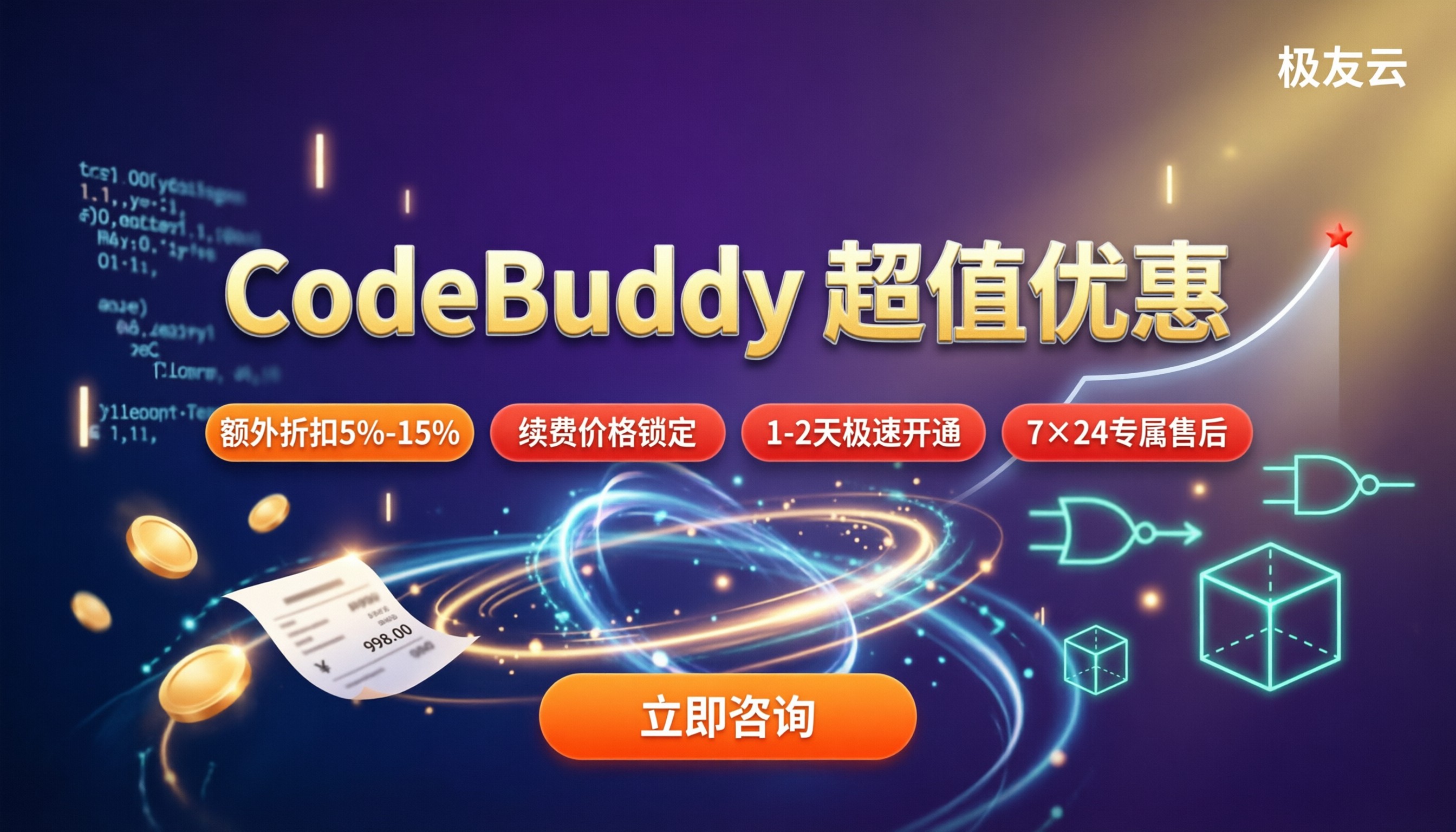 腾讯云CodeBuddy优惠:怎么选更划算?