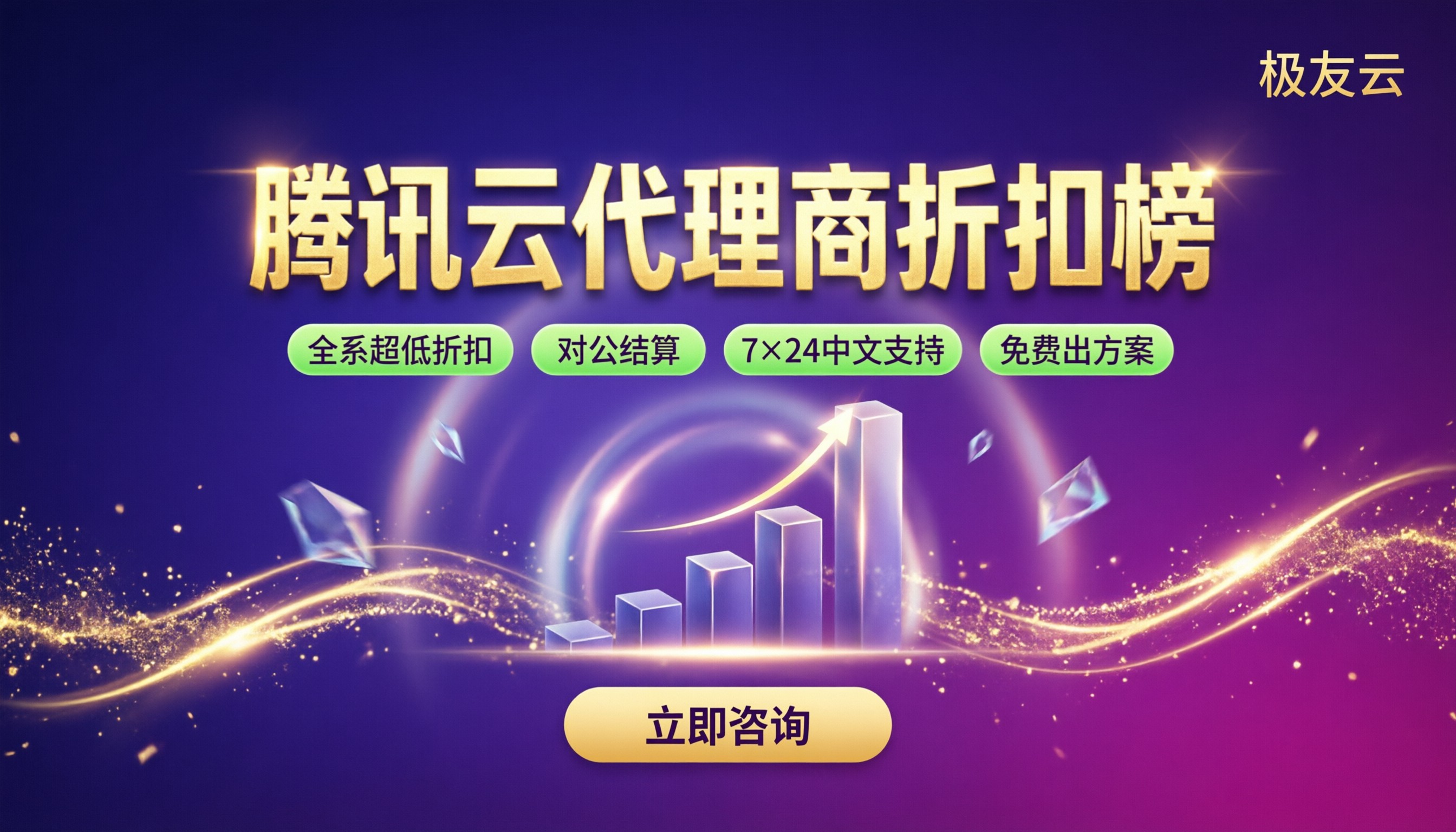 腾讯云代理商排行榜:哪家折扣更划算