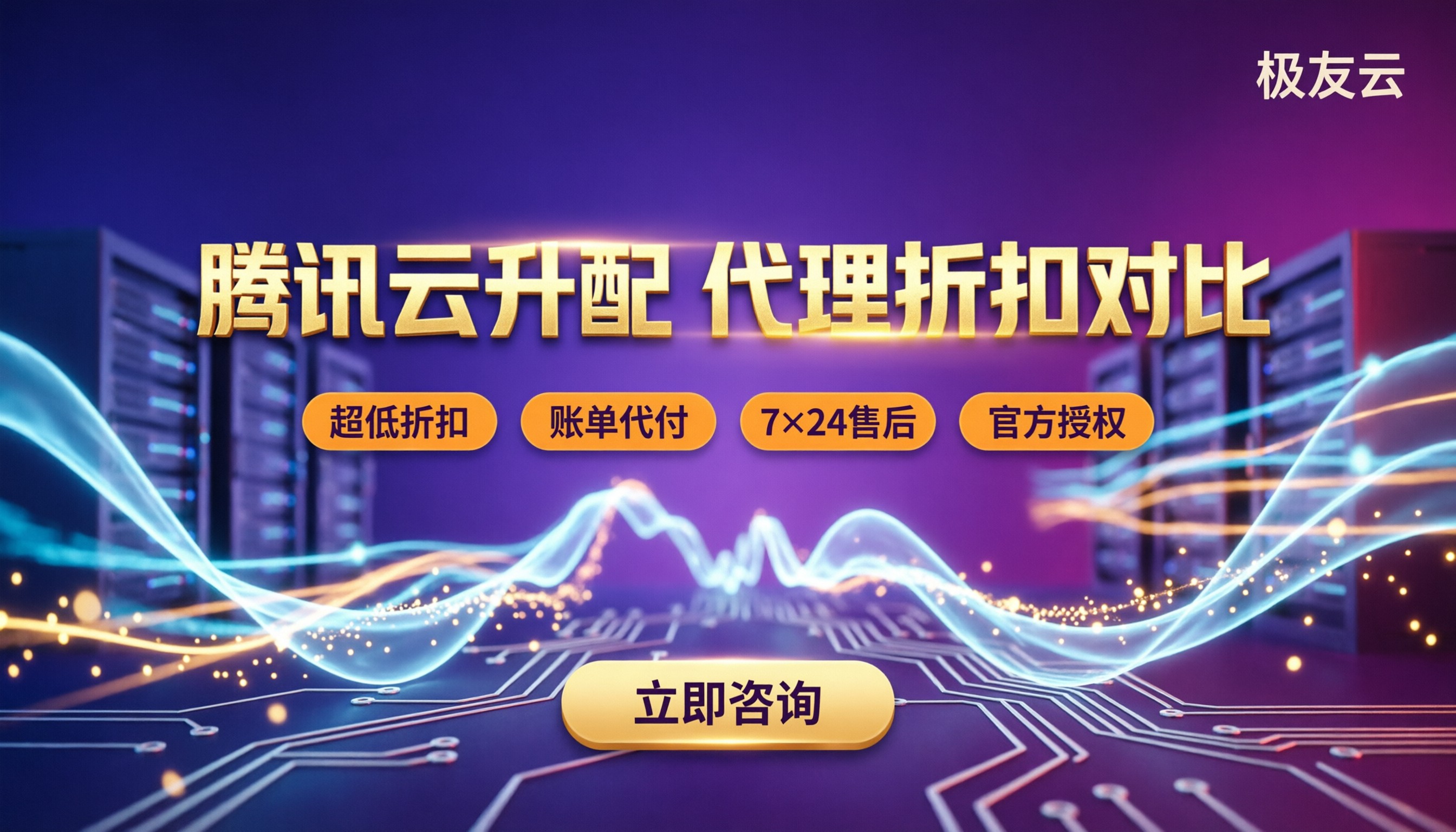 腾讯云服务器升级配置怎么收费?代理折扣对比
