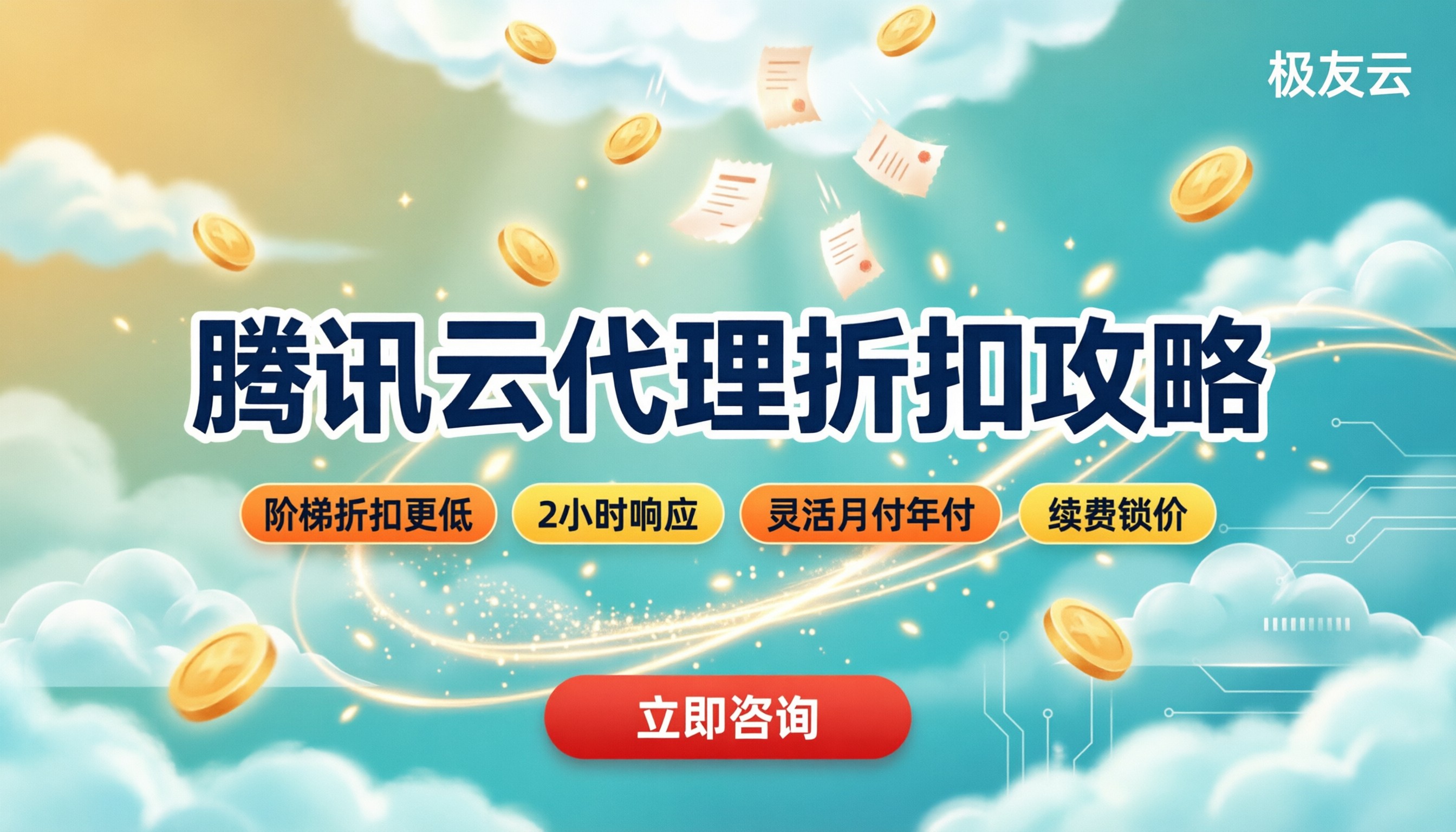 腾讯云代理商合作模式:怎么谈折扣更省?
