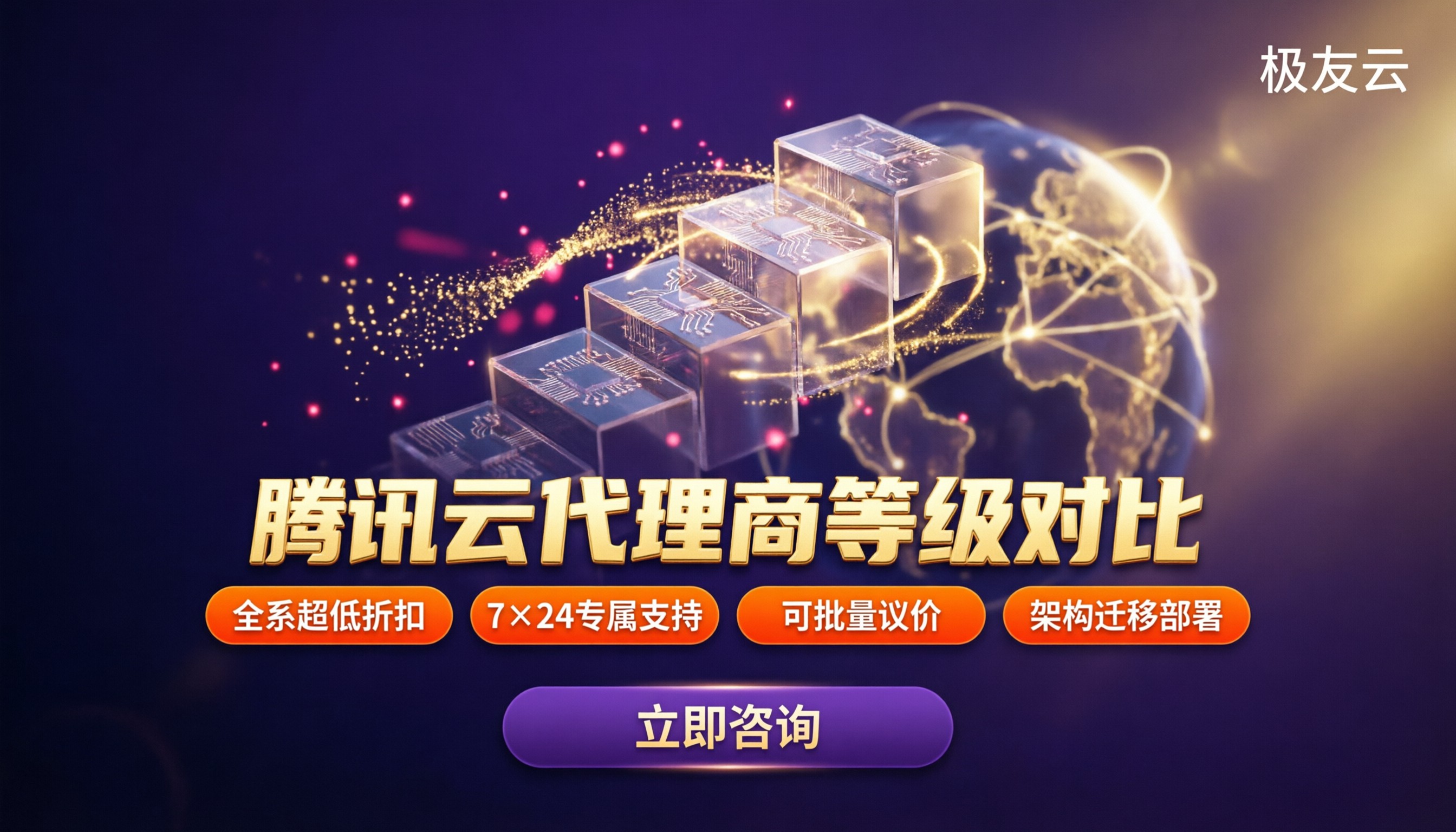 腾讯云代理商等级划分：对比服务商怎么选