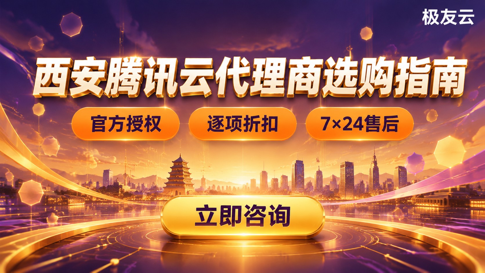 西安腾讯云代理商选购指南:折扣、续费与售后
