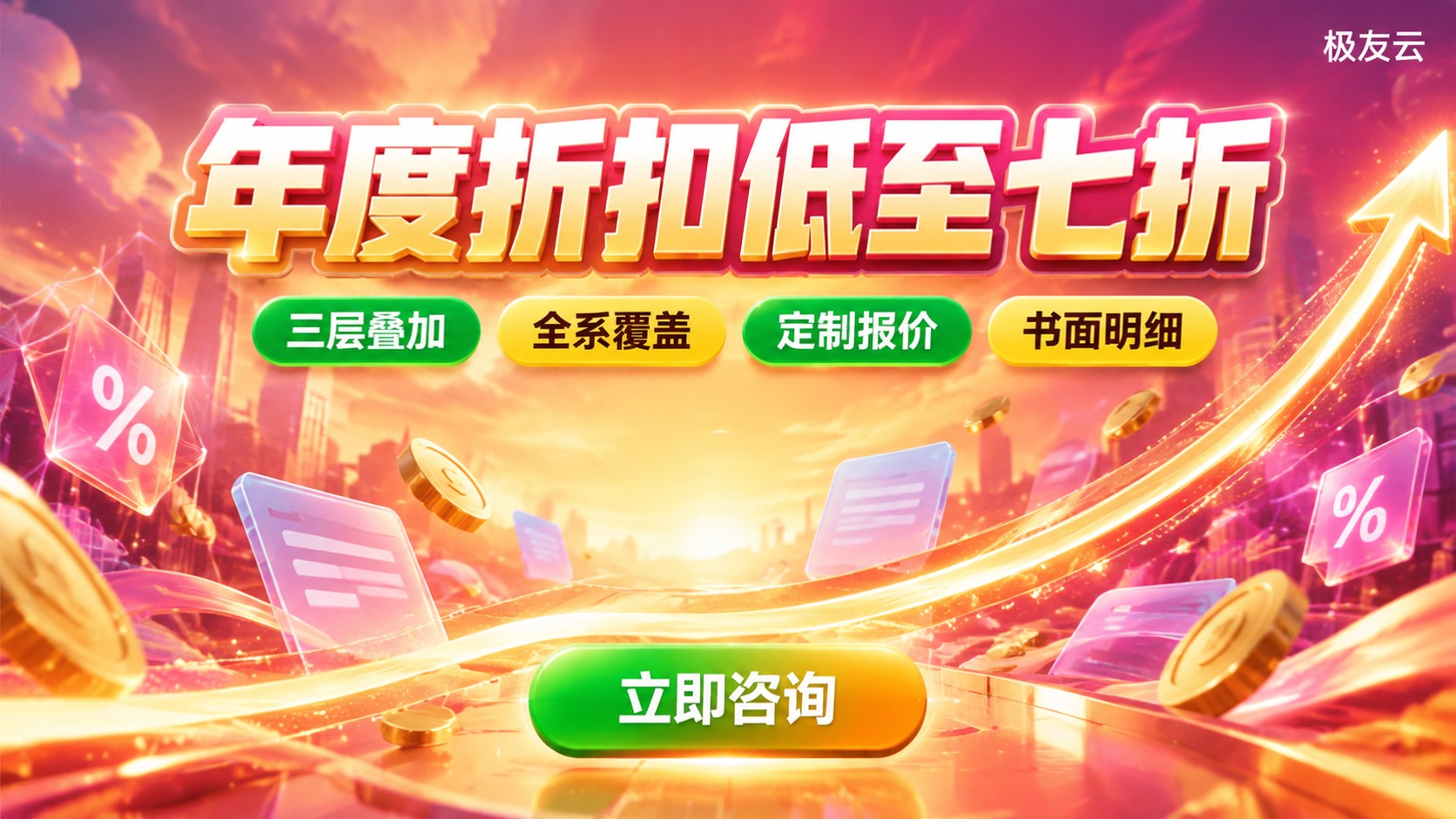 腾讯云年度折扣购买流程:新购续费与优惠明细