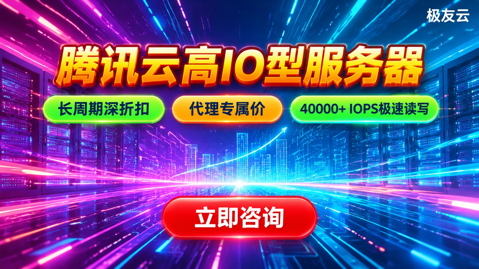 腾讯云高IO型价格页：配置费用与折扣明细