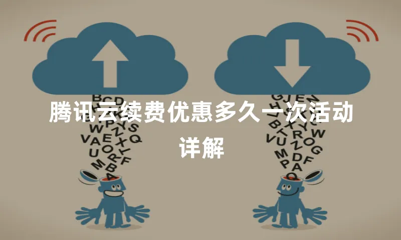 腾讯云续费优惠多久一次活动详解