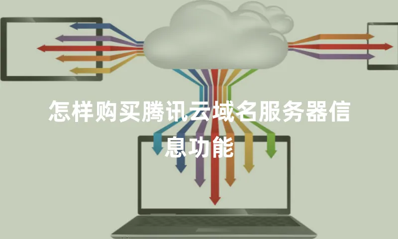怎样购买腾讯云域名服务器信息功能