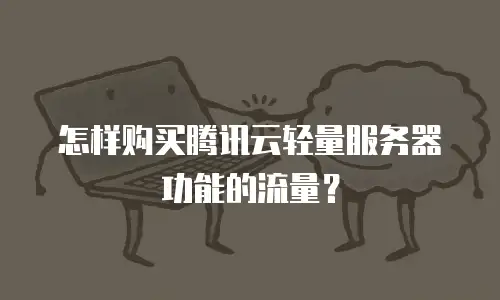 怎样购买腾讯云轻量服务器功能的流量？