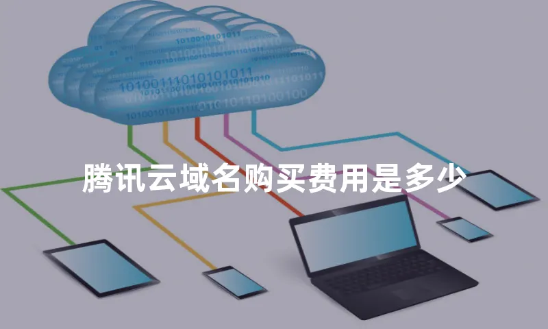 腾讯云域名购买费用是多少