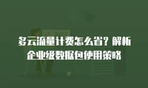 多云流量计费怎么省？解析企业级数据包使用策略