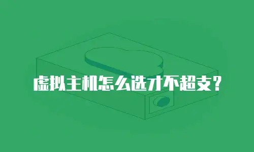 虚拟主机怎么选才不超支？