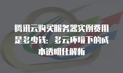 腾讯云购买服务器实例费用是多少钱：多云环境下的成本透明化解析