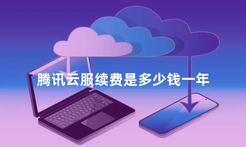 腾讯云服续费是多少钱一年